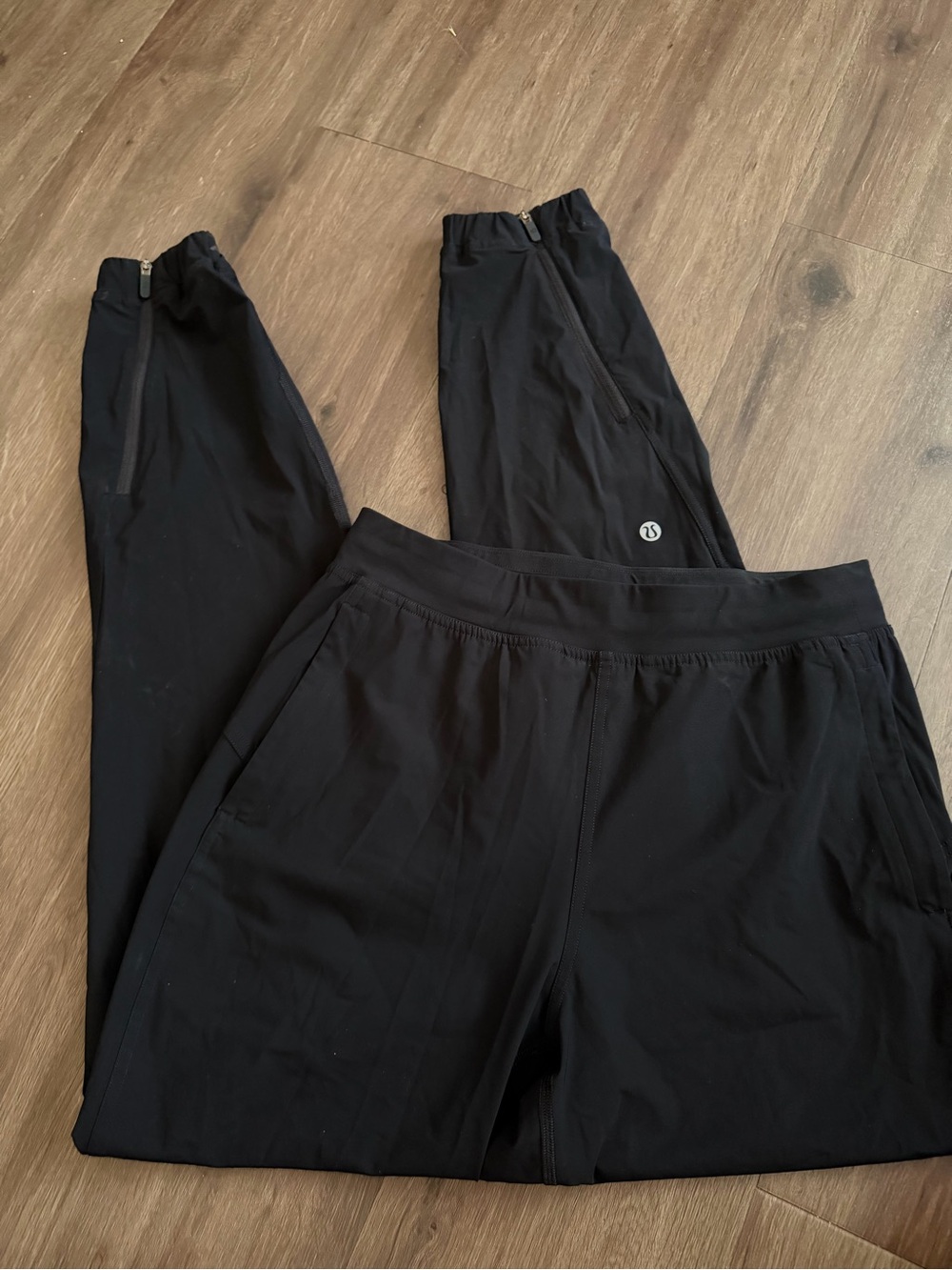 lululemon athletica Black Track Joggers